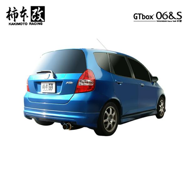 柿本改 マフラー GTbox 06&S フィット LA,UA,DBA-GD1 L13A 2WD 01/6