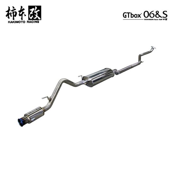 GTbox ステンレス マフラー 柿本改 マフラー GTbox 06&S N-WGN DBA-JH1 0.66_NA S07A 2WD(FF) 13