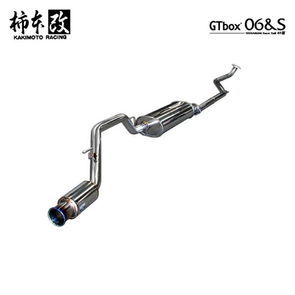柿本改 マフラー GTbox 06&S N-BOXカスタム DBA-JF1 13/12_M/C後 0.66