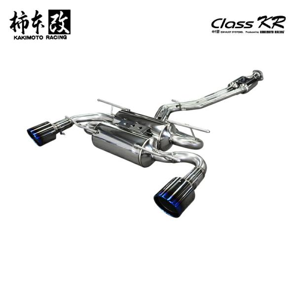 柿本改 マフラー Class KR チタンフェイス Dualセンター付き 86 DBA