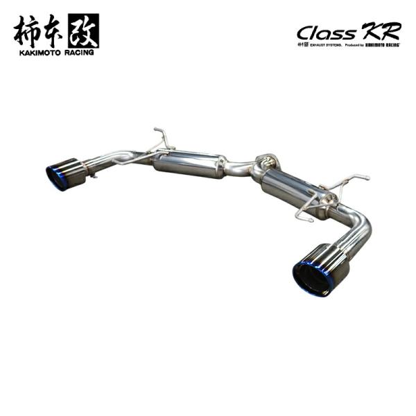 柿本改マフラーclass KR CX-8 KG2P SH-VPTS 柿本改 マフラー Class KR チタンフェイステール CX-8 3DA-KG2P