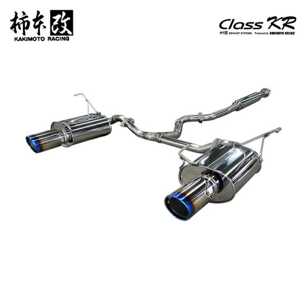 柿本改 マフラー Class KR Singleセンター付 フォレスター 4BA-SK5