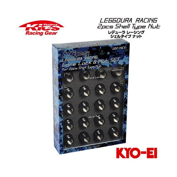 協永産業 Kics 2pcs シェルタイプM12×P1.5 (ナット16p 協永産業 Kics レデューラレーシング 2pcs シェルタイプナット