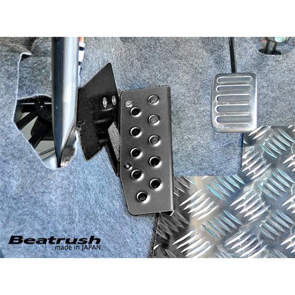 LAILE レイル ドライバーフットレスト ブラック アルトワークス HA36S