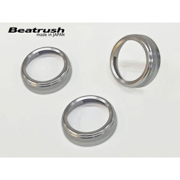 LAILE レイル エアコンダイアルリング シルバー ジムニーシエラ JB74W