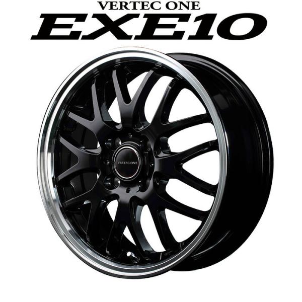 MID VERTEC ONE EXE10 エグゼテン (グロッシーブラック) アルミ MID VERTEC ONE EXE10 エグゼテン (グロッシーブラック) アルミ