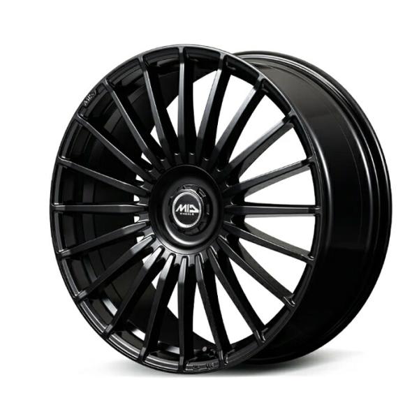 MID EXCLUSIVE 020F アルミホイール1本 18x7.0J 10H PCD108&114.3 +42