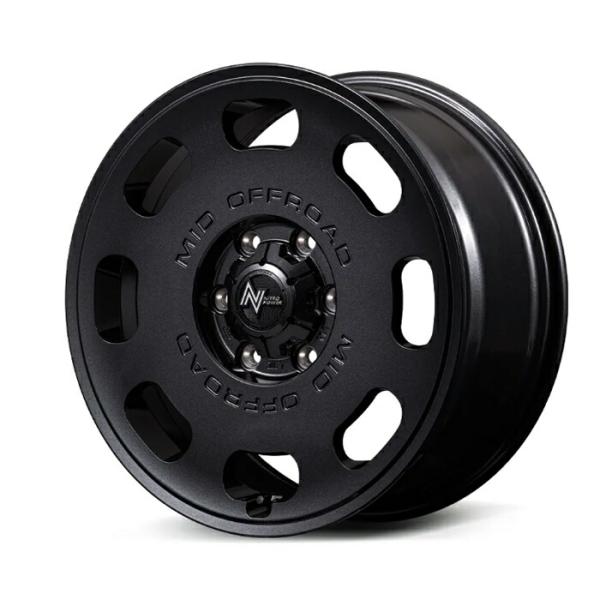 MID NITRO POWER D8 PULSAR アルミホイール4本セット 18x8.0J 6H