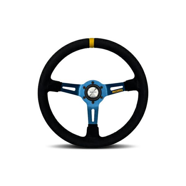 MOMO（モモ） ステアリング MOD.08 330mm マイクロファイバー/ブルー