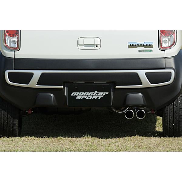 モンスタースポーツ Monster Sport リヤバンパーガーニッシュ(FRP