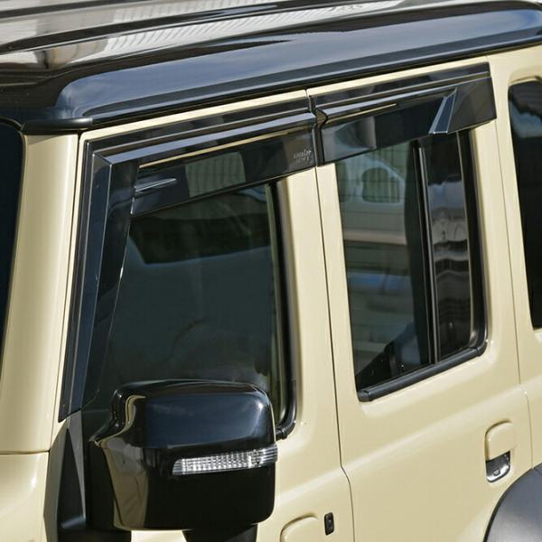 Monster Sport モンスタースポーツ ウィンドウエアロバイザー ジムニーノマド JC74W 25.04〜（1型〜） K15B NA 4WD 5MT/4AT