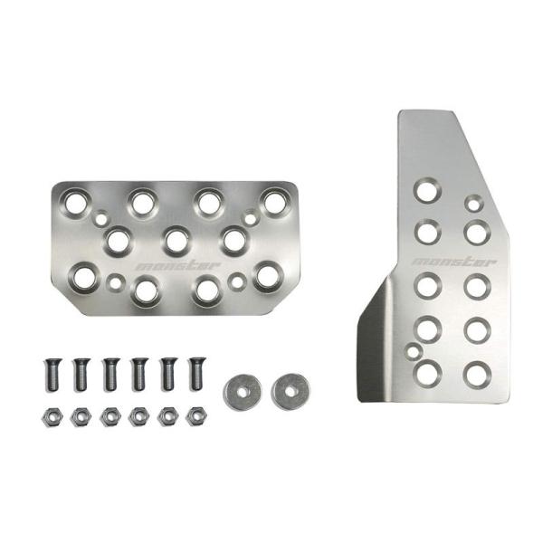 モンスタースポーツ スポーツドライビングペダルカバー クリヤ