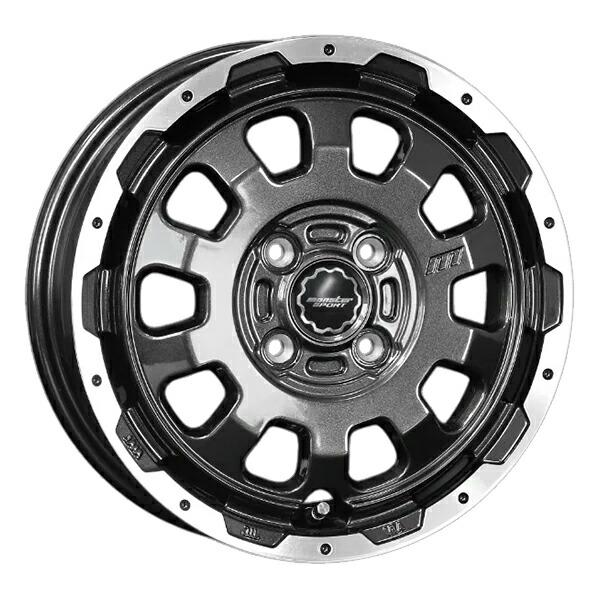 モンスタースポーツ Monster Sport GX10T アルミホイール 14インチ