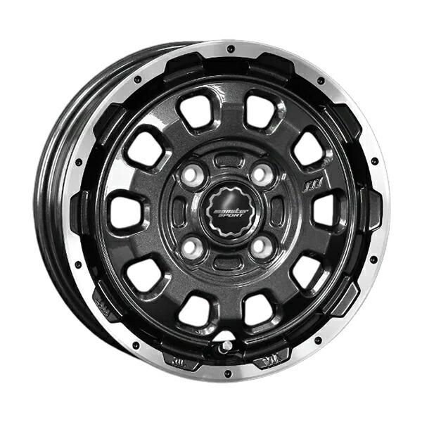 アルミホイル１２インチ MLJ エクストリームJ XTREME-J XJ07 12インチ 4.00B 42 4-100 マット