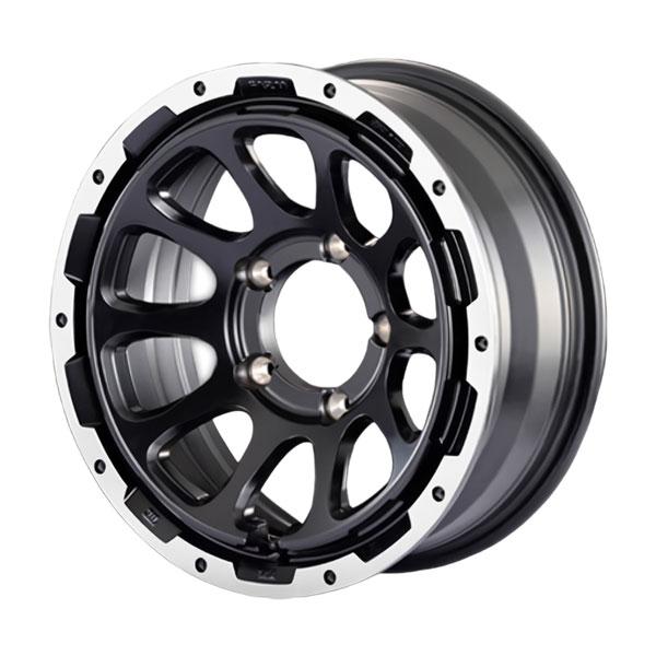 ジムニー　タイヤホイールセット　ジオランダーMT モーターファームd10 Motor Farm（モーターファーム） ホイール FARM D10 マットブラック/DC
