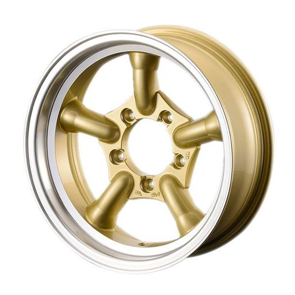 Motor Farm モーターファーム ホイール J-TRAD ゴール/DCリム 16インチ 