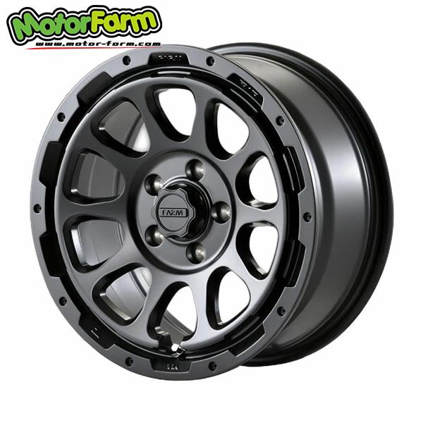 Motor Farm モーターファーム ホイール FARM D10 マットブラック 16 