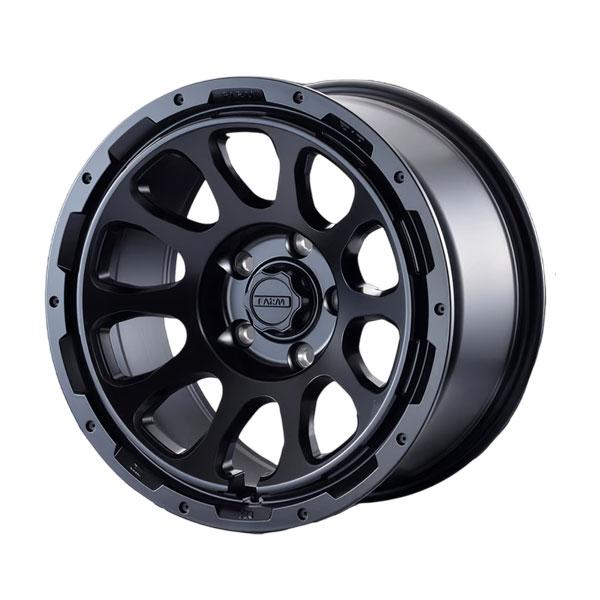 Motor Farm（モーターファーム） ホイール FARM D10 マットBK 17×9.0J