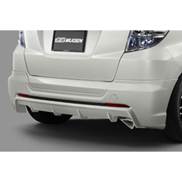 無限 MUGEN リアアンダースポイラー 未塗装 フィット GE6 GE7 無限 MUGEN リアアンダースポイラー 未塗装 フィット GE6 GE7