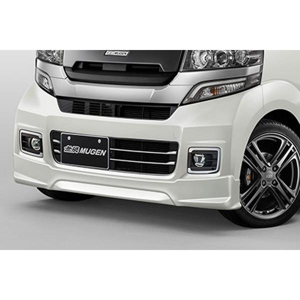 ☆無限 N-BOXカスタム JF1 FRONT LOWER SPOILER☆ 無限 MUGEN フロントアンダースポイラー 未塗装 N-BOXカスタム