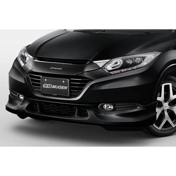 無限 MUGEN フロントアンダースポイラー クリスタルブラック・パール 