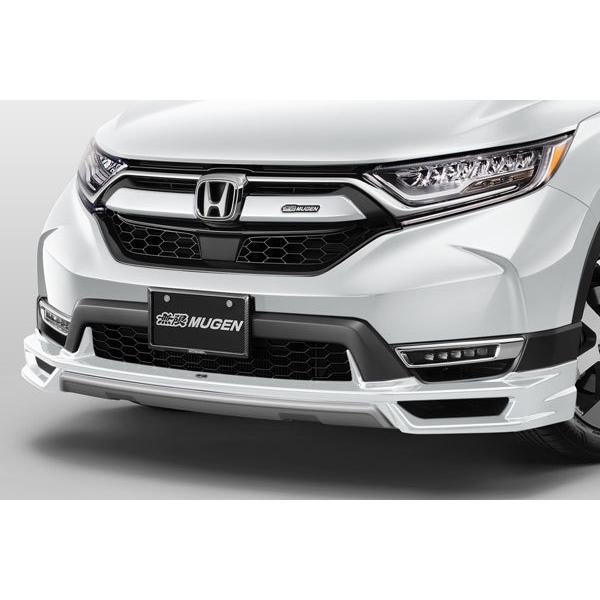 Mugen 無限 フロントアンダースポイラー プラチナホワイト パール Cr V Rw1 Rw2 18 8 6 Mugen 196 オートクラフト 通販 Yahoo ショッピング