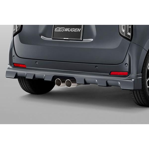 無限（MUGEN） リアアンダースポイラー シャイニンググレー
