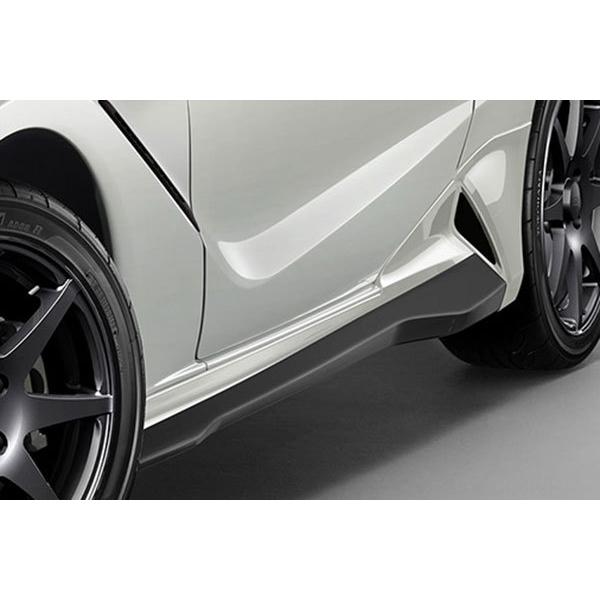 MUGEN 無限 サイドスポイラー プレミアムスターホワイト・パール S660 