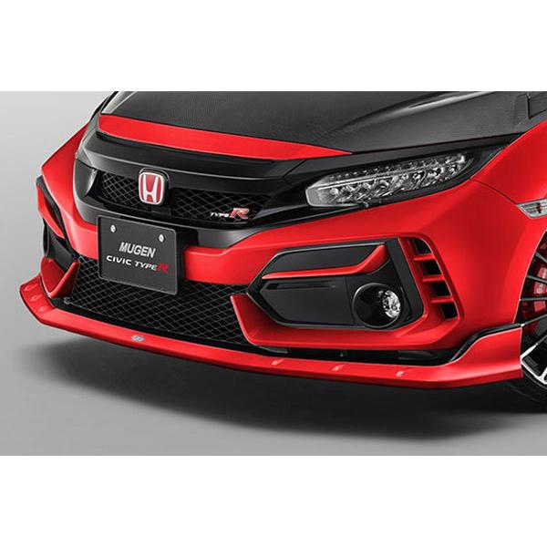 CIVIC TypeR FK8 MUGEN フロントアンダースポイラー CB 無限（MUGEN） フロントアンダースポイラー フレームレッド シビック