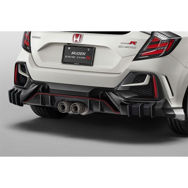 無限（MUGEN） リアアンダースポイラー 未塗装 シビック FK8 2020/10