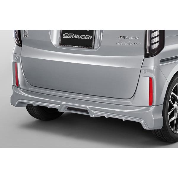 無限 MUGEN リアアンダースポイラー ルナシルバーメタリック N