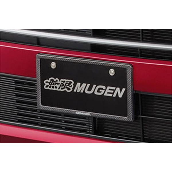 MUGEN 無限 カーボンナンバープレートガーニッシュ フロント N 