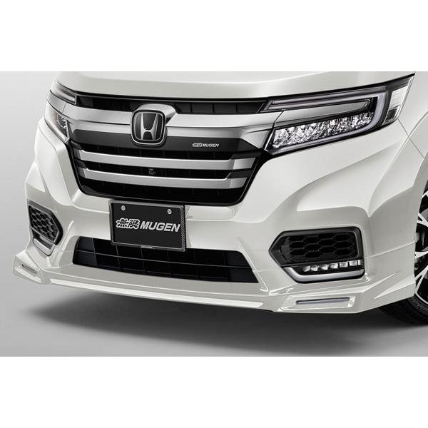 無限 MUGEN フロントアンダースポイラー プラチナホワイト 無限 MUGEN フロントアンダースポイラー プラチナホワイト