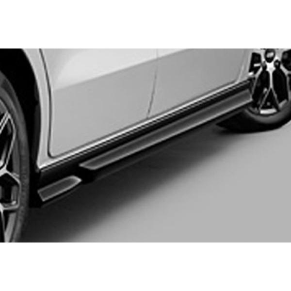 無限（MUGEN） サイドスポイラー クリスタルブラック・パール N-BOX