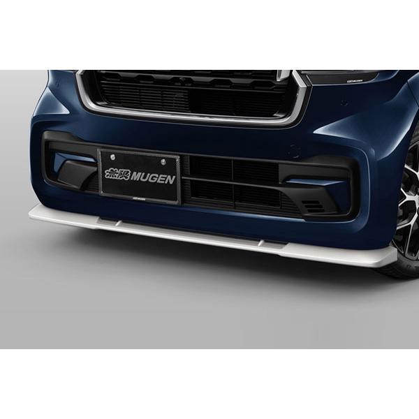 無限（MUGEN） フロントロアスポイラー プレミアムサンライトホワイト