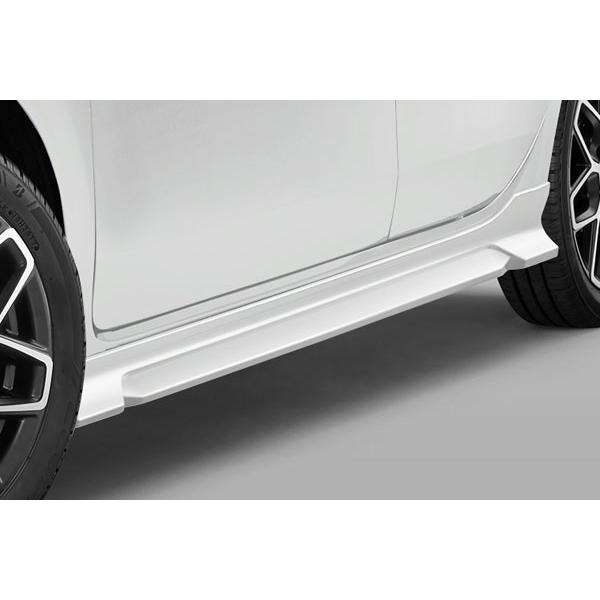 無限（MUGEN） 補修パーツ サイドスポイラー 左側のみ 未塗装 N-WGN