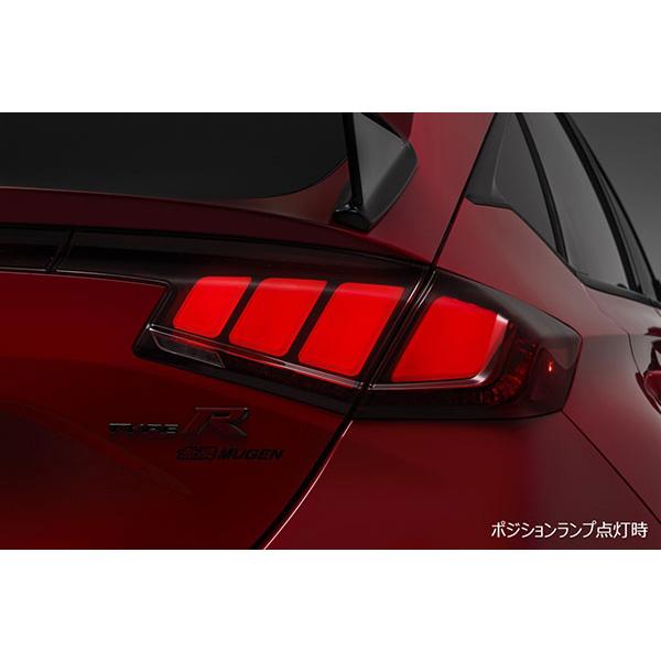 fk シビック スモーク テールランプ 無限風 無限LEDテールライトにスモークフィルム貼付け（ホンダ シビック