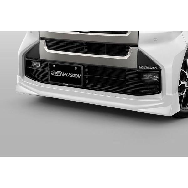 N-BOX jf5 フロントアンダースポイラー無限　ホワイトパール 無限（MUGEN） フロントアンダースポイラー プラチナホワイト・パール