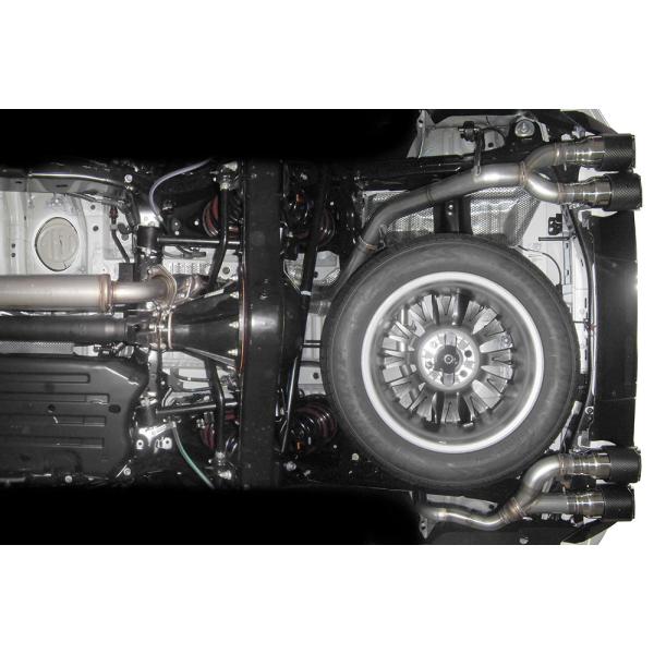 新品未使用 M'z SPEED エキゾーストシステム 左右4本出し (MZ97) ステンレス