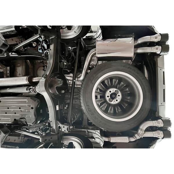 M'z SPEED エキゾーストシステム 左右4本出し (MZ108) ステンレス