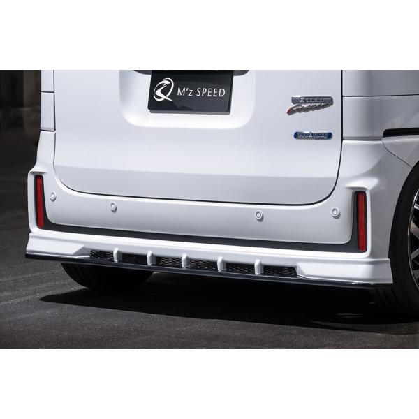 M'z SPEED リアアンダースポイラー ピュアホワイトパール (ZVR) FRP