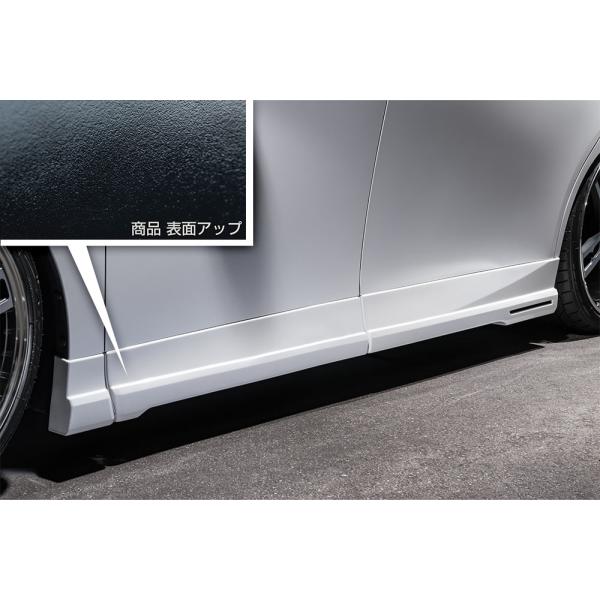 M'z SPEED サイドステップ モール無 塗分塗装(202/BK) AES