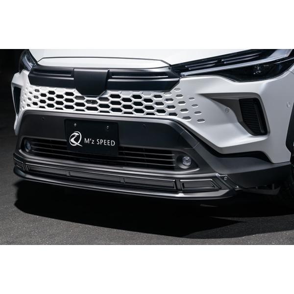 M'z SPEED フロントハーフスポイラー つや消しブラック AES カローラ
