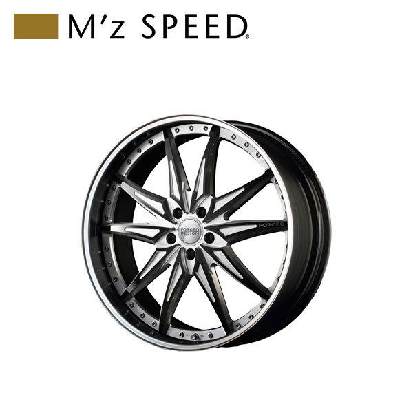 M'z SPEED FORGED DESIGN 773 20×9.5J PCD114.3 5H +32 ブラック