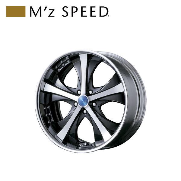 M'z SPEED JJ break through 20×8.0J PCD114.3 5H +38 ブラック