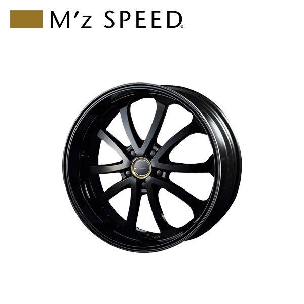 【Junichi Tanabe】M'z SPEED juno Babel M'z SPEED juno Babel 19×8.0J PCD114.3 5H +38 ブラック/ブラック 19