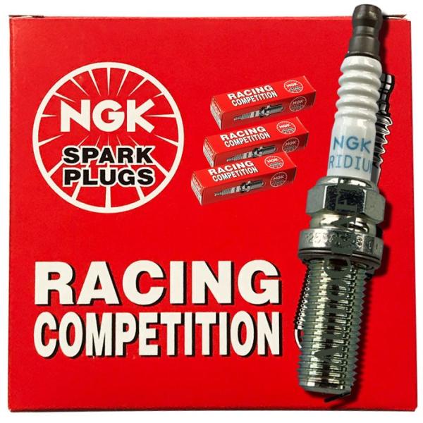 NGK] レーシングプラグ 熱価8 (1台分セット) 【コペン [LA400K