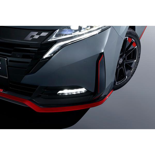 オーラニスモ バンパーサイドガーニッシュ リヤセット E13前期 NISMO NISMO nismo ニスモ バンパーサイドガーニッシュ リヤセット