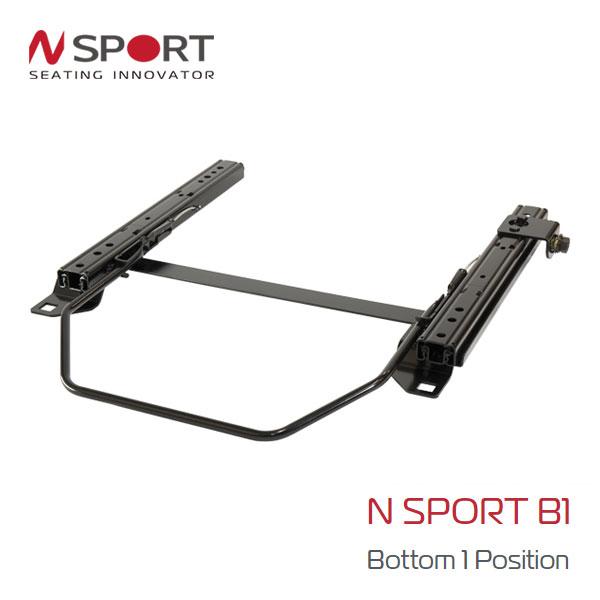 N SPORT シートレール 右席用 B1タイプ NV350 キャラバン E26 助手席