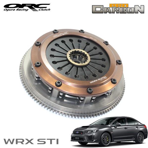 ORC 559CC カーボンツインクラッチプル式　WRXSTI VABで使用 ORC カーボンクラッチ 559 ツイン プル式 標準圧着 ダンパー無 標準音